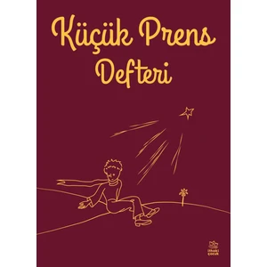 Bordo Küçük Prens Defteri