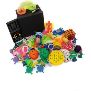 Nostaljik Lezzetler Babalar Günü Nostaljik Özel Oyuncak Kutusu Siyah Tetrisli