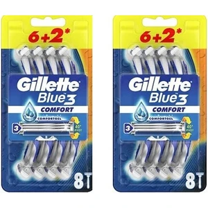 Blue3 Comfort Kullan At Tıraş Bıçağı 8'li x 2 Adet