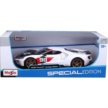 マイスト　Ford GT Maisto 1/18 2021 Model Ford Gt Heritage Edition Fiyatı