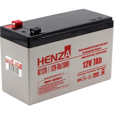 Henza HZ1270 12V 7.0AH Bakımsız Kuru Akü Fiyatı