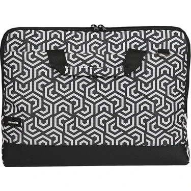 Moserini 15.6'' Taban Korumalı, Omuz Askılı, Desenli  Notebook Laptop Macbook Çantası -