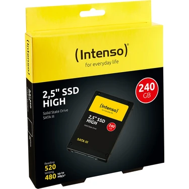 Intenso 2,5" High 240 GB 500MB/S - 450 Mb/s