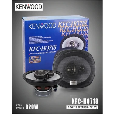 Kenwood Kfc HQ718 7X10 320 Wat Hq Serisi Özel Üretm Oval Fiyatı