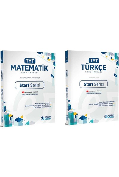 Eğitim Vadisi Yayınları Eğitim Vadisi TYT Matematik-Türkçe Start Serisi Seti