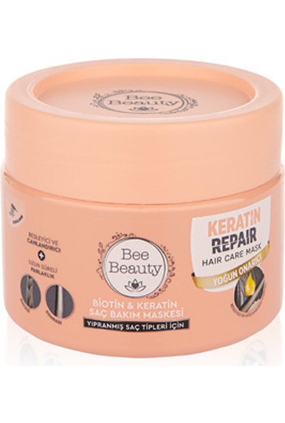 Bee Beauty Keratin & Biotin Saç Bakım Maskesi 300 ml