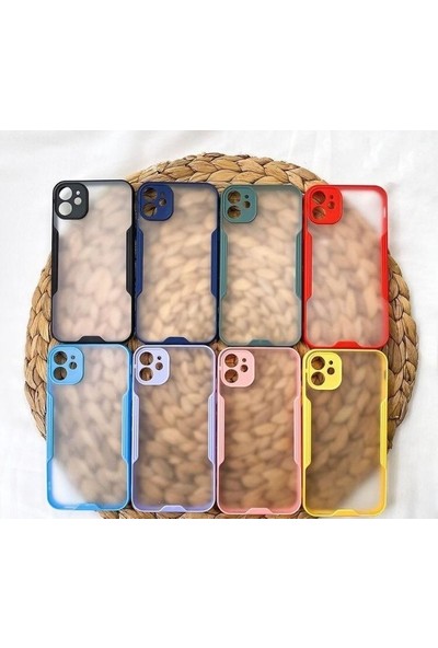 Aden Apple iPhone 11 Pro Renkli Kenarlı Kılıf