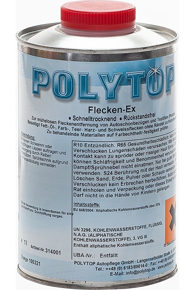 Polytop Flecken-Ex Leke Temizleyici 1 Litre
