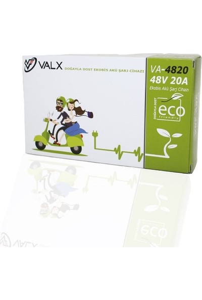 Valx VA-4820 48 V 20 A Ekobis Akü Şarj Cihazı