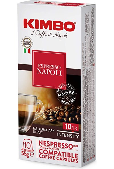 Caffe Kimbo Napoli Nespresso Kapsül Kahve 10'luk