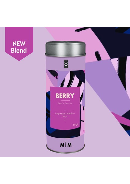 Mim Tea Berry Tea - Böğürtlenli Hibiskus Çayı