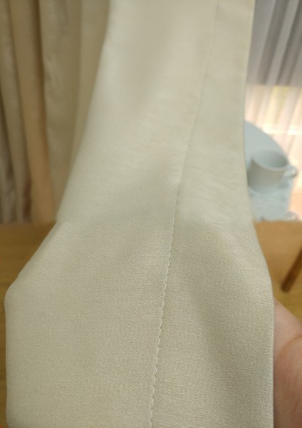 Bej Düz Renk Pileli Soft Fon Perde, 1/3 Sık Pile, Tek Kanat 70 x 250 cm indirimleri