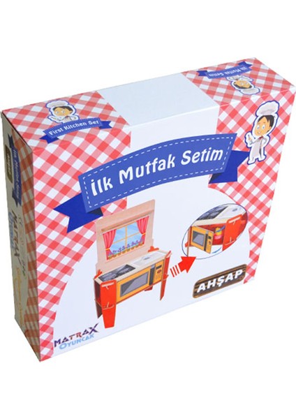 Ahşap Ilk Mutfak Setim