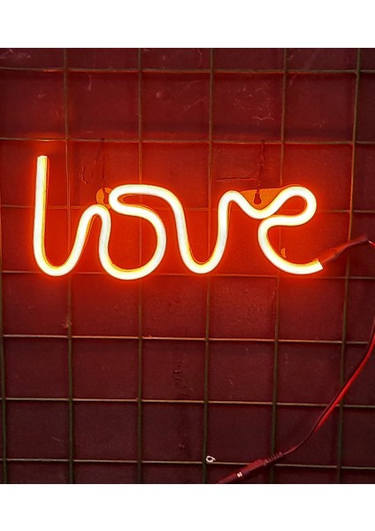 Love LED Neon Yazı