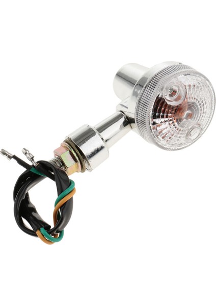 12V Motosiklet Dönüş Sinyali Işık Yuvarlak Gösterge Lamba (Yurt Dışından)