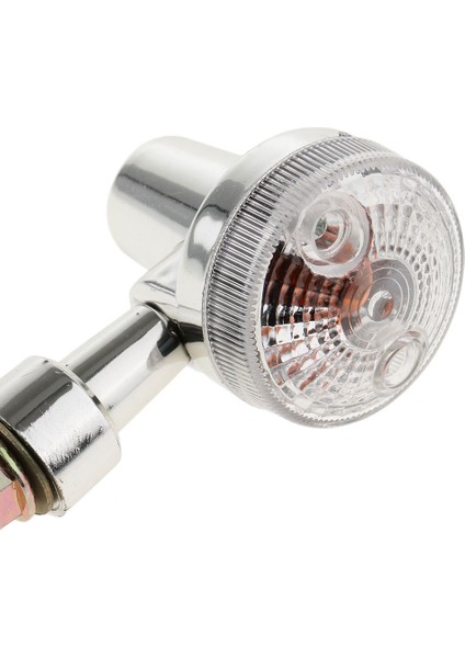 12V Motosiklet Dönüş Sinyali Işık Yuvarlak Gösterge Lamba (Yurt Dışından)