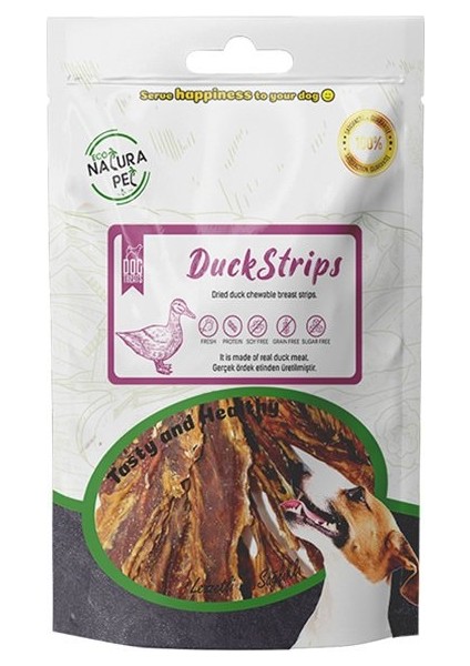 Ördek Eti Dilimleri Yumuşak Köpek Ödülü 80 gr