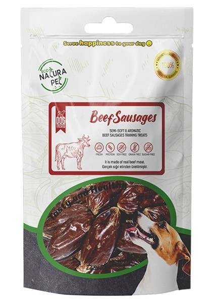 Biftekli Sosis Yumuşak Köpek Ödülü 100 gr