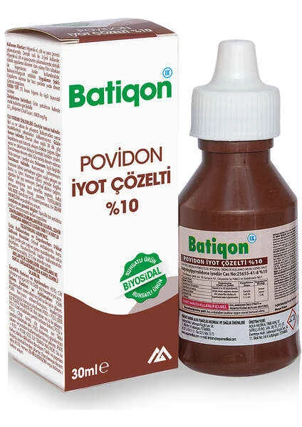 Povidon Iyot Çözelti Batikon 30 ml