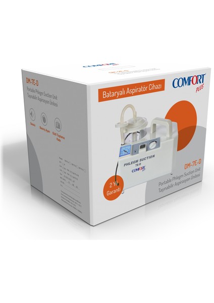 Şarjlı Aspiratör Cihazı Taşınabilir / 1 Lt