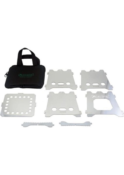 Paslanmaz Inox Ateş Kutusu - Çantalı