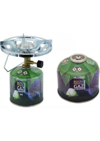 Orcamp Kamp Ocağı 450 gr 2 Adet Kartuş