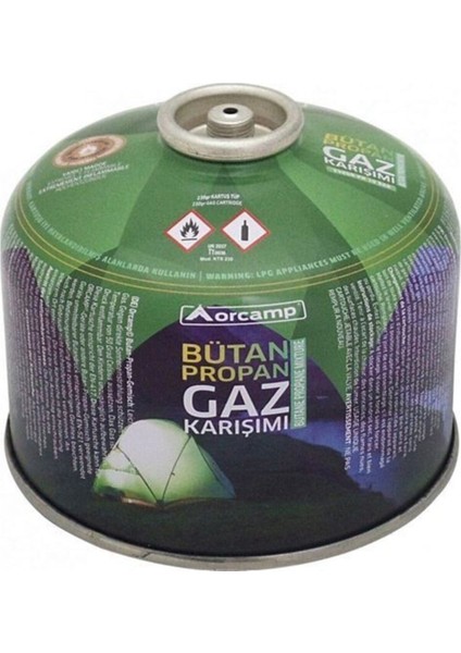 Gaz Kartuşu Orcamp 230 gr - KTS230