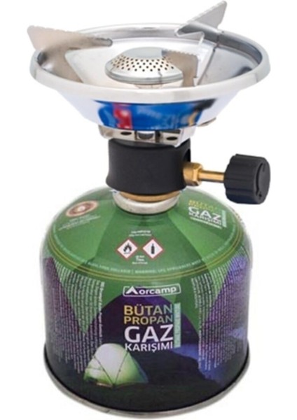 K-193-230 Vidalı Kamp Ocağı + 230 gr Kartuş ( Aygaz Model )