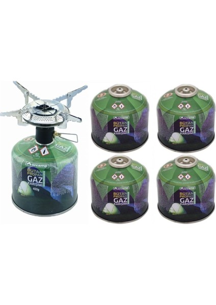 K-502 Siboplu Blisterli Kartuş Ocak+ KTS-450 Beşli Set