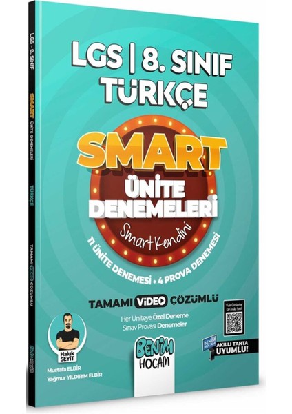 8. Sınıf LGS Smart Türkçe Deneme Sınavları