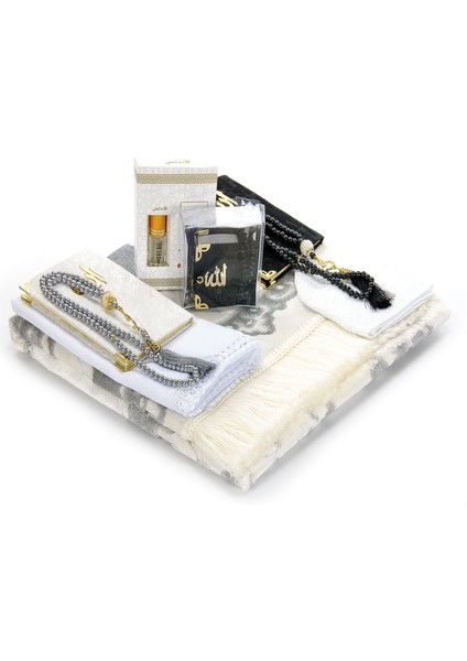 Özel Pvc Kutu Çeyizlik Hediyelik Ibadet Seti Gri modelleri