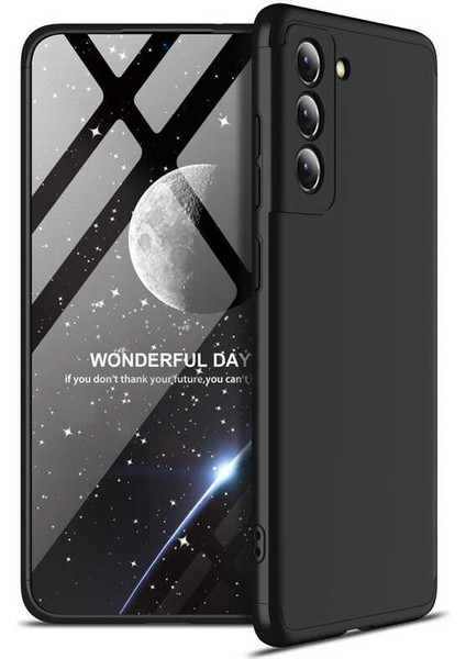 Samsung Galaxy A6 2018 Kılıf Zore Ays Kapak Siyah