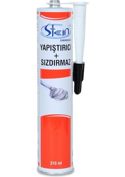 Stein Pu 50 Adhesive - Poliüretan Mastik 12 Adet 310 ml Gri