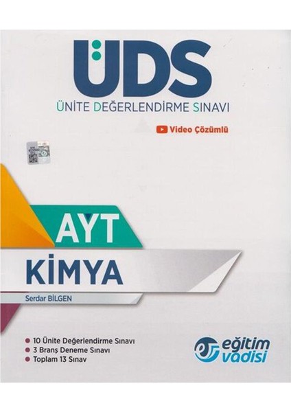AYT Kimya ÜDS Ünite Değerlendirme Sınavı
