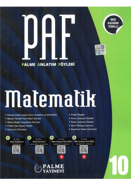 10. Sınıf Matematik Anlatım Föyleri