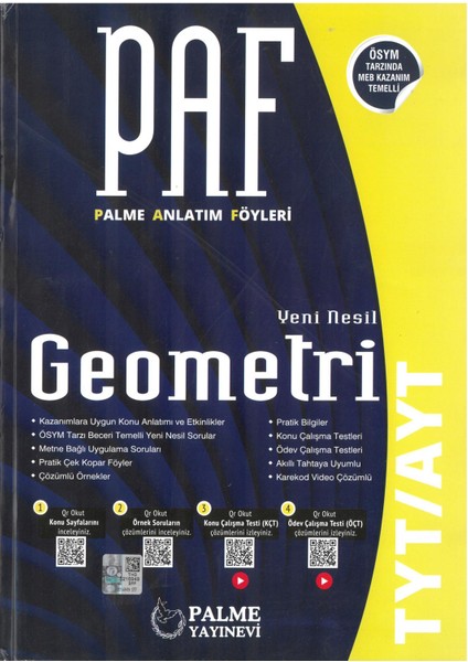 TYT-AYT Geometri Anlatımlı Föyleri