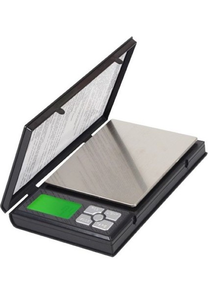 Notebook Kapaklı Cep Terazisi (0.1gr / 2000GR)