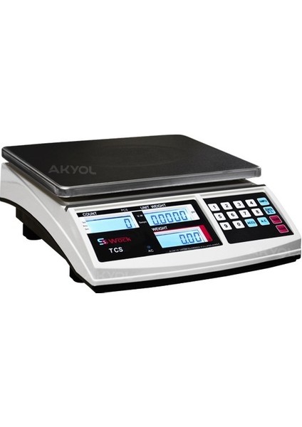 Swock Tcs-A 6k Dijital Hassas Sayıcı Terazi - Hassasiyet: 0.1 Gr. Max: 6 Kg.
