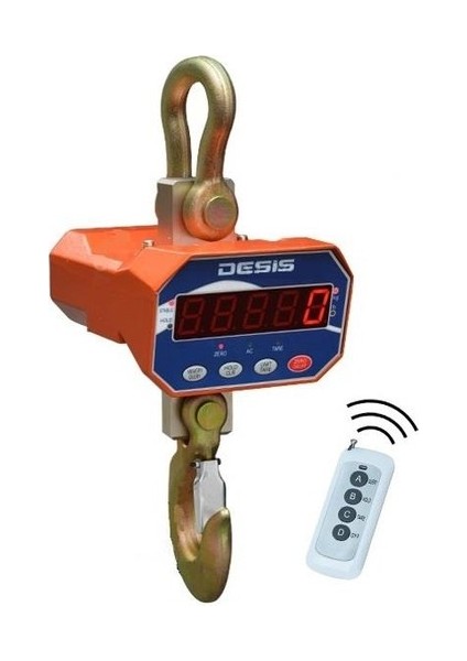 Ocs-A Dijital Vinç Baskülü - Hassasiyet:1 Kg. Max: 3 Ton.