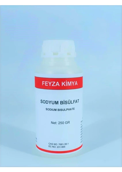 Kimya Sodyum Bisülfat (250 Gr)