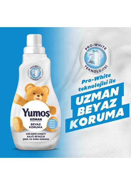 Uzman Konsantre Çamaşır Yumuşatıcısı Grileşme Karşıtı 1200 ML