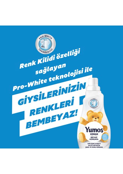 Uzman Konsantre Çamaşır Yumuşatıcısı Grileşme Karşıtı 1200 ML