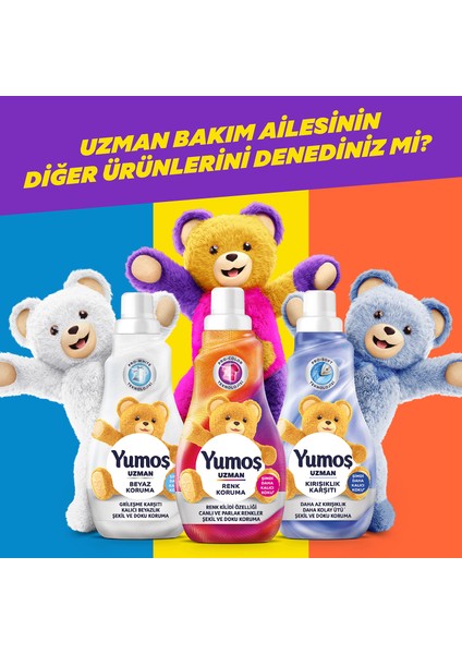 Uzman Konsantre Çamaşır Yumuşatıcısı Grileşme Karşıtı 1200 ML