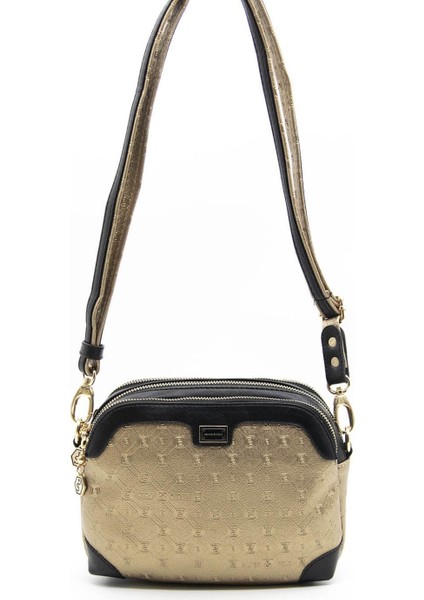 Silver Polo Kadın Çapraz Çanta A.bakır - Siyah NV968