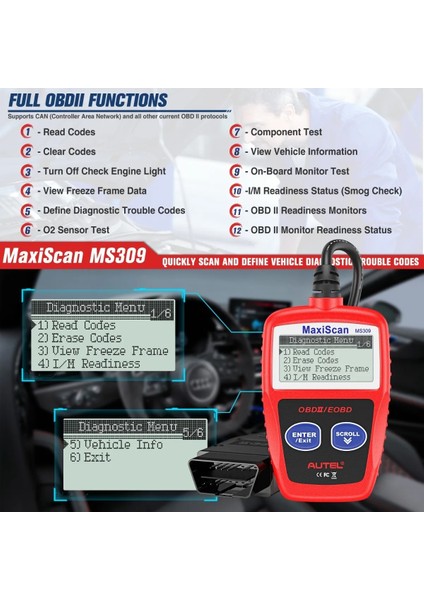 Okuyucu Araba Teşhis Tarayıcı (Yurt Dışından) modelleri