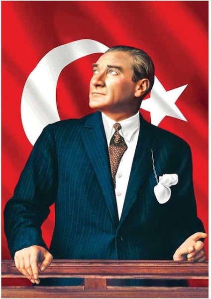 Çelik Online 10 Kasım Atatürk Bayrağı ve Türk Bayrağı 100X150CM