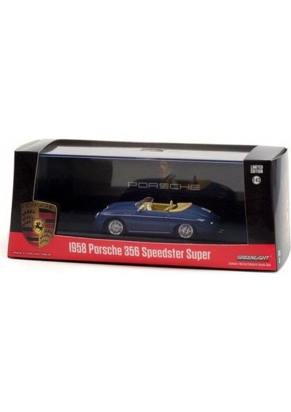1/43 1958 Porsche 356 Speedster Super- Aquamarine Blue