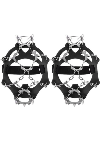 1 Çift 13 Diş Buz Kıçları Tırmanma Dağcılık Siyah L Tırmanma Için Kramponlar (Yurt Dışından) indirimleri