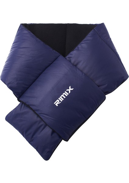 Aşağı Eşarp Boyun Rüzgar Geçirmez Atkılar Açık Eşarp Downoutdoor Tırmanma Mavi (Yurt Dışından)