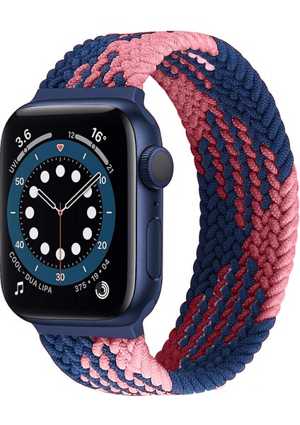 M(150MM) Beden Apple Watch Uyumlu Seri 42/44 mm Kol Ip Örgülü Kordon indirimleri